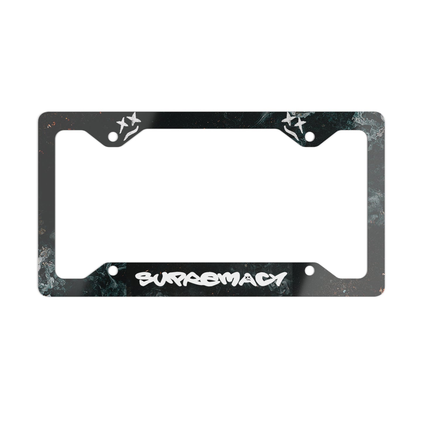 Supremacy License plate frame