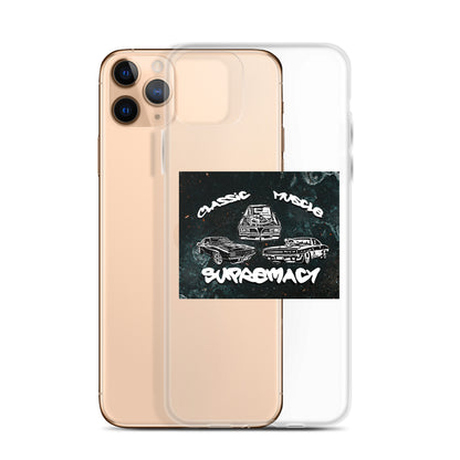 Classic Muscle Supremacy Clear case for iPhone Devices