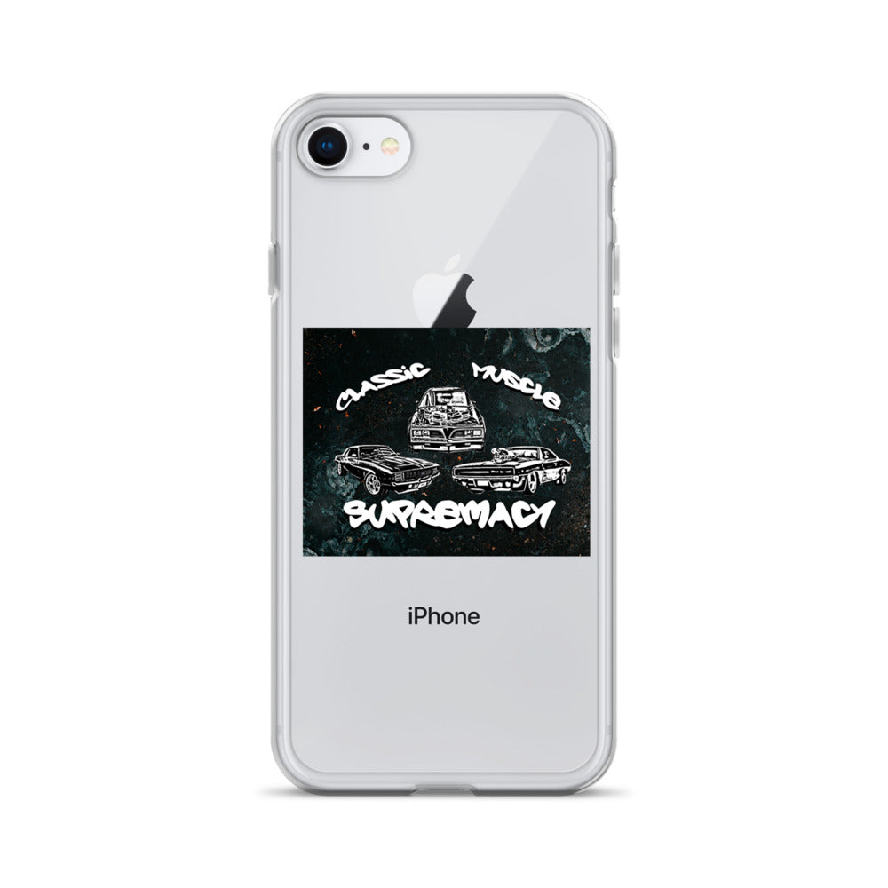 Classic Muscle Supremacy Clear case for iPhone Devices