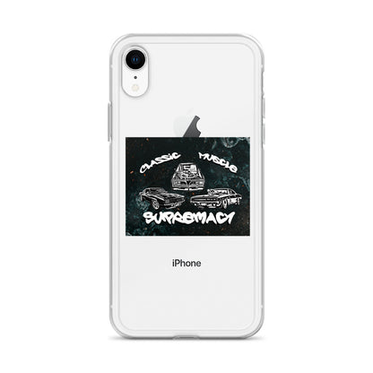 Classic Muscle Supremacy Clear case for iPhone Devices