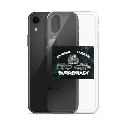 Classic Muscle Supremacy Clear case for iPhone Devices