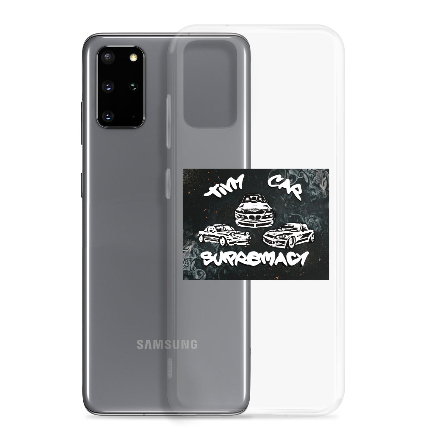 Tiny Car Supremacy Clear case for Samsung Devices