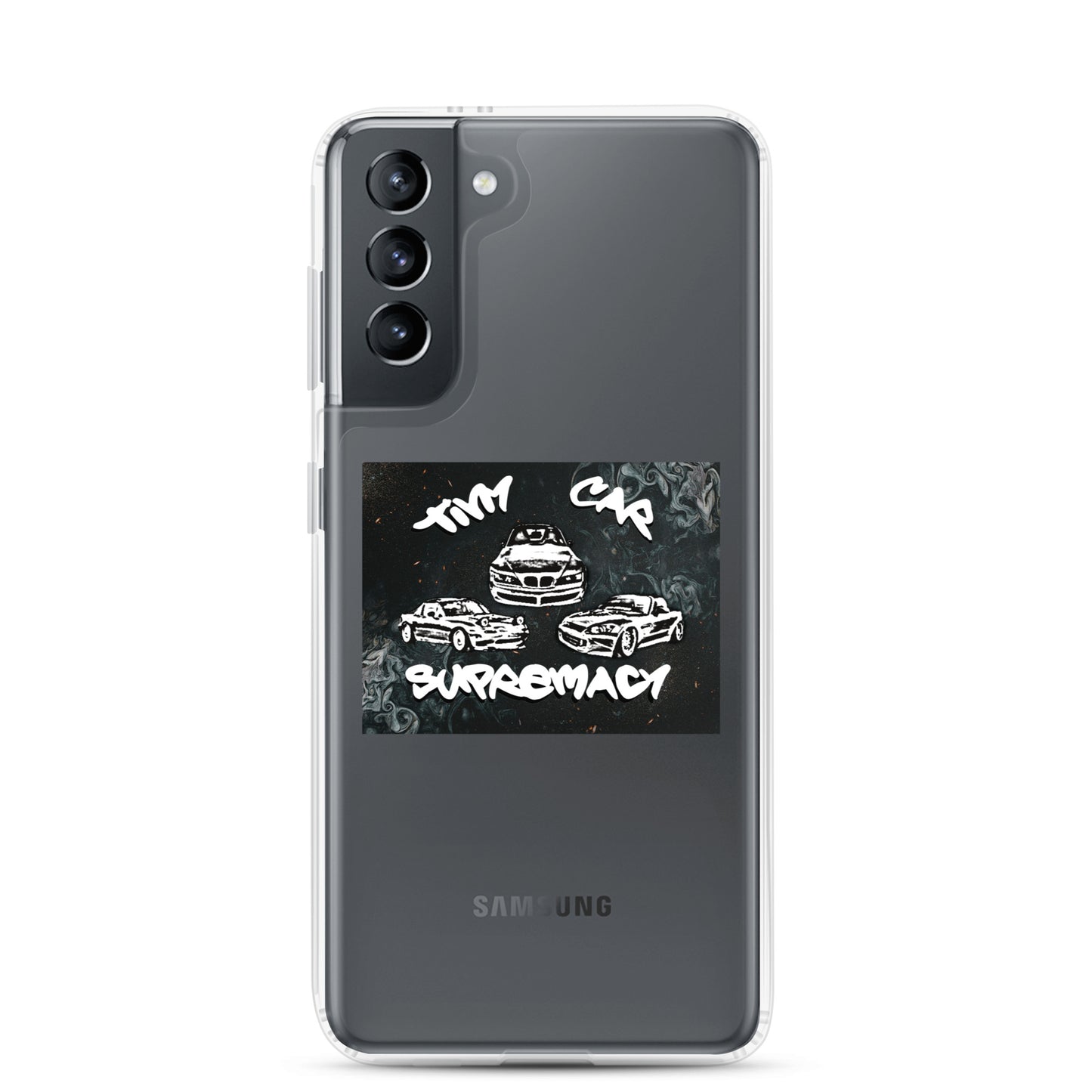 Tiny Car Supremacy Clear case for Samsung Devices