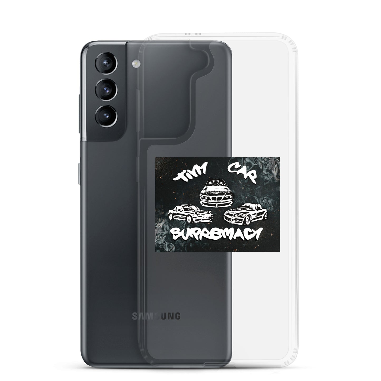 Tiny Car Supremacy Clear case for Samsung Devices