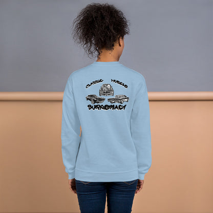 Classic Muscle Supremacy Unisex Sweatshirt