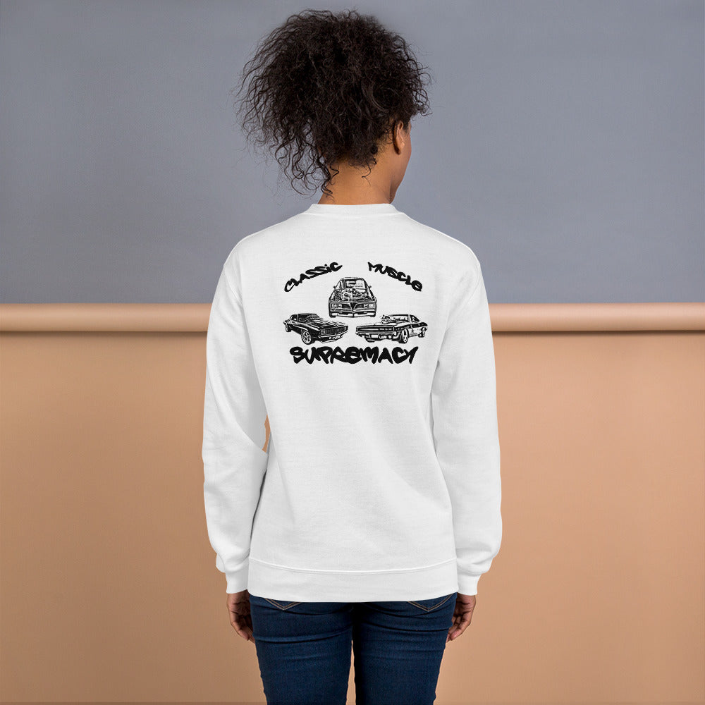 Classic Muscle Supremacy Unisex Sweatshirt