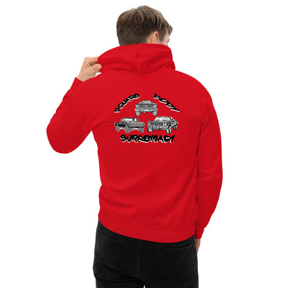 Square Body Supremacy Unisex Hoodie